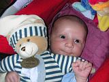 Poses avec mes doudous (11 Juillet 2006)